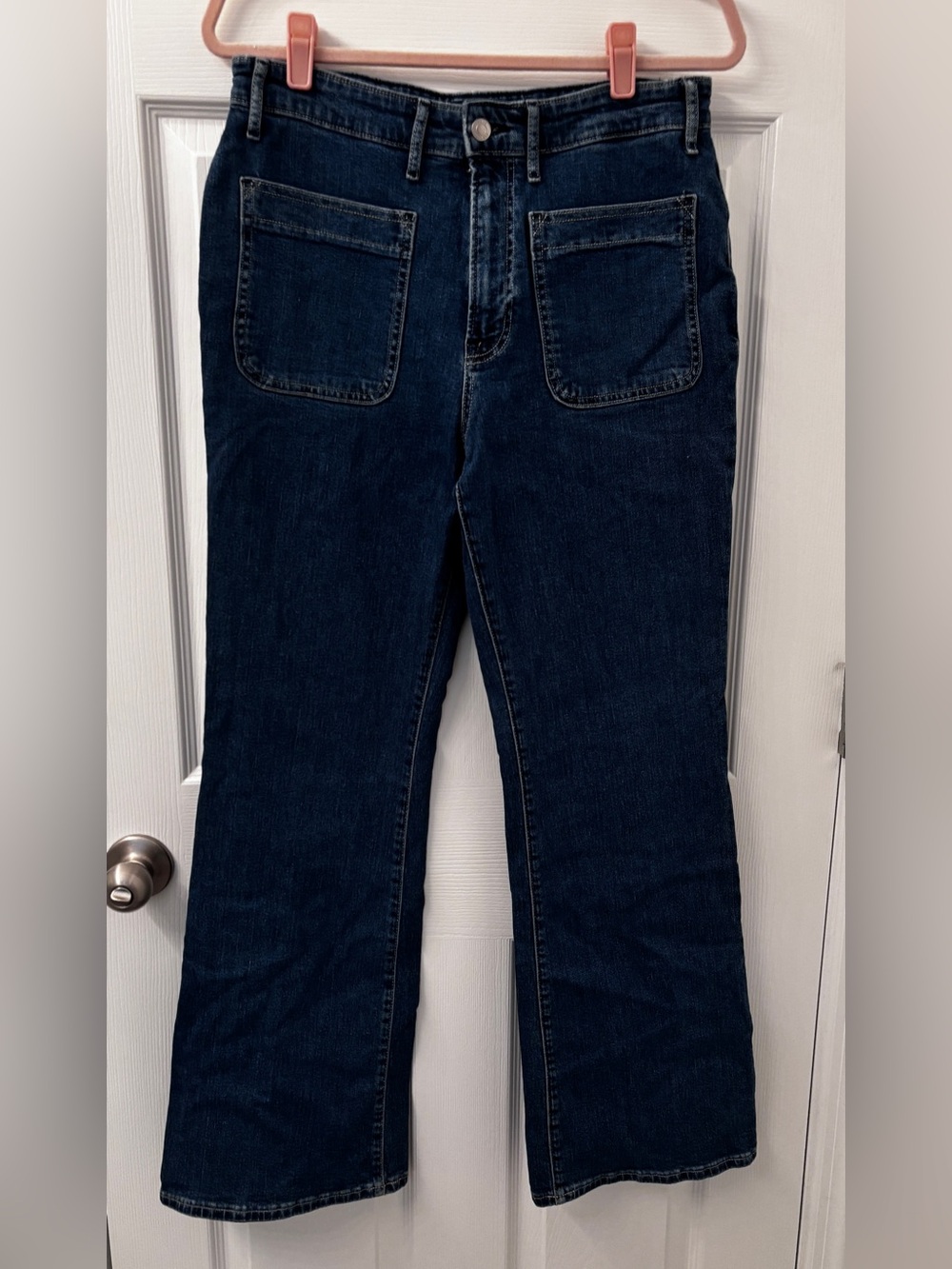 SLIM FLARED LEG JEANS
